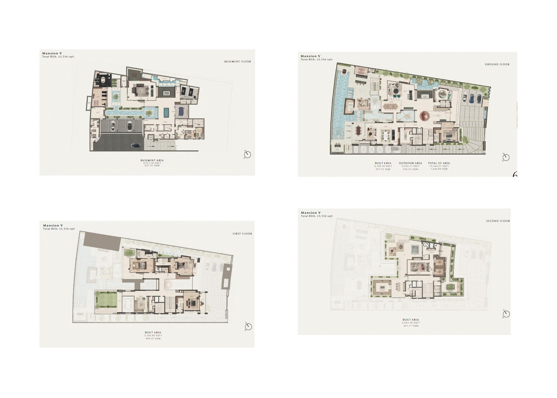 API Mews Mansions 5 Beds Layout