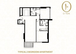 2 Beds 1546 Sq. Ft. Apartment in Aqua O Ten