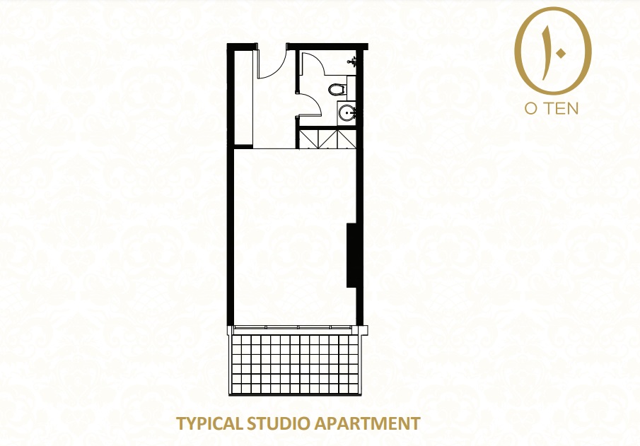 Aqua O Ten Studio Layout