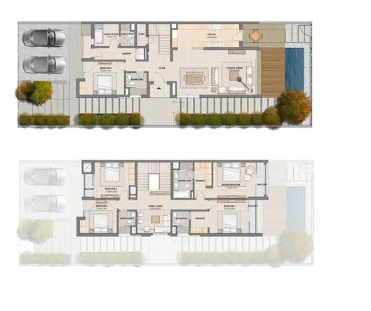 Arabella Townhouses Phase 2 5 Beds Layout