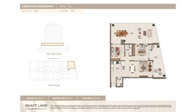 2 Beds 1677 Sq. Ft. Apartment in Arabian Ghaff Land Residence