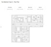 Arada Armani Beach Residences 2 Beds Layout