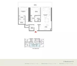 2 Beds 1538 Sq. Ft. Apartment in Arada W Residences