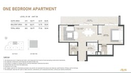 1 Bed 832 Sq. Ft. Apartment in Aras Heights
