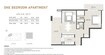 Aras Heights 1 Bed Layout