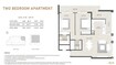 Aras Heights 2 Beds Layout