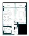 Arsenal Vibe 1 Bed Layout