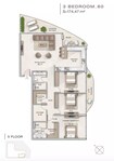 Arsenal Zephyra 3 Beds Layout
