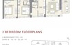 Artar Mada Residences 2 Beds Layout