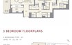 Artar Mada Residences 3 Beds Layout
