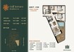 ASAK Golf Terrace Residences 2 Beds Layout