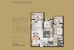 2 Beds 1192 Sq. Ft. Apartment in Aura Elegance Apartments