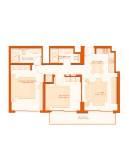 2 Beds 966 Sq. Ft. Apartment in Avenew Avenew 888