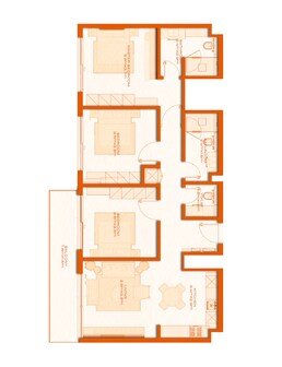3 Beds 1261 Sq. Ft. Apartment in Avenew Avenew 888