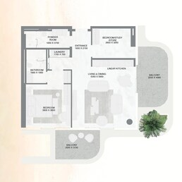 1 Bed 998 Sq. Ft. Apartment in Avenew Rena Residence