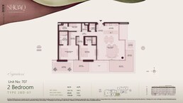 2 Beds 1722 Sq. Ft. Apartment in Avenew Shoaq