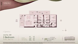 3 Beds 2421 Sq. Ft. Apartment in Avenew Shoaq
