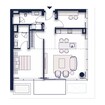 Avenew Silena 1 Bed Layout