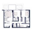 Avenew Silena 2 Beds Layout