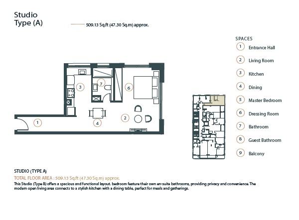 Axiom Whitestone Studio Layout