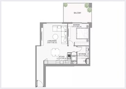 1 Bed 686 Sq. Ft. Apartment in Ayat Ayamore Residence