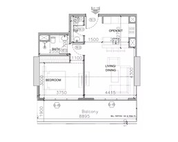 1 Bed 811 Sq. Ft. Apartment in AYS Q Gardens Aliya