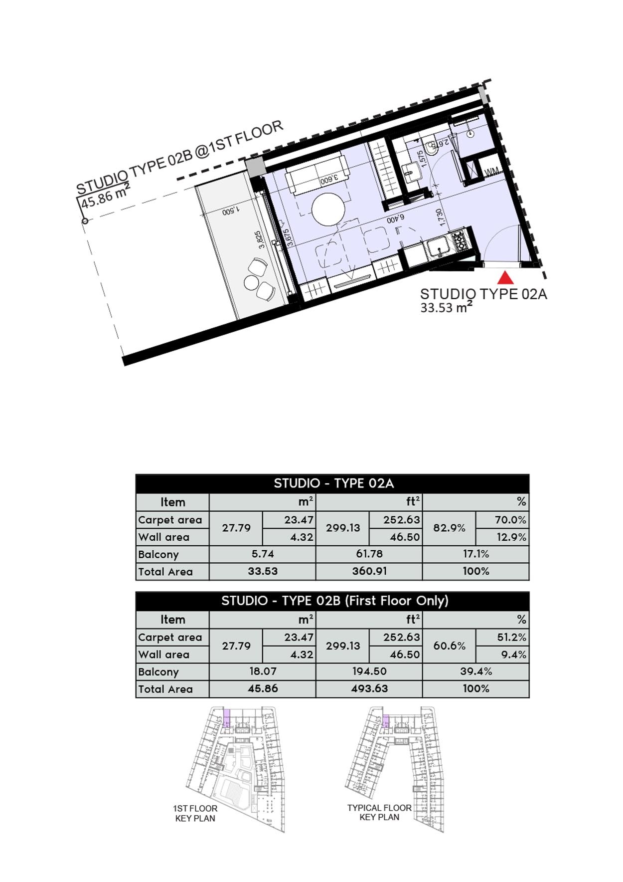 Azizi Arian Studio Layout