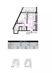 Azizi Aryan 1 Bed Layout