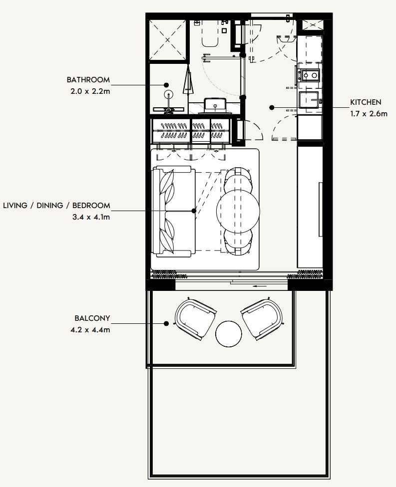 Azizi Gabriel Studio Layout