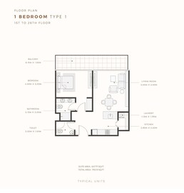 793 Sq. Ft. Studio in Azizi Riviera Reve Apartments