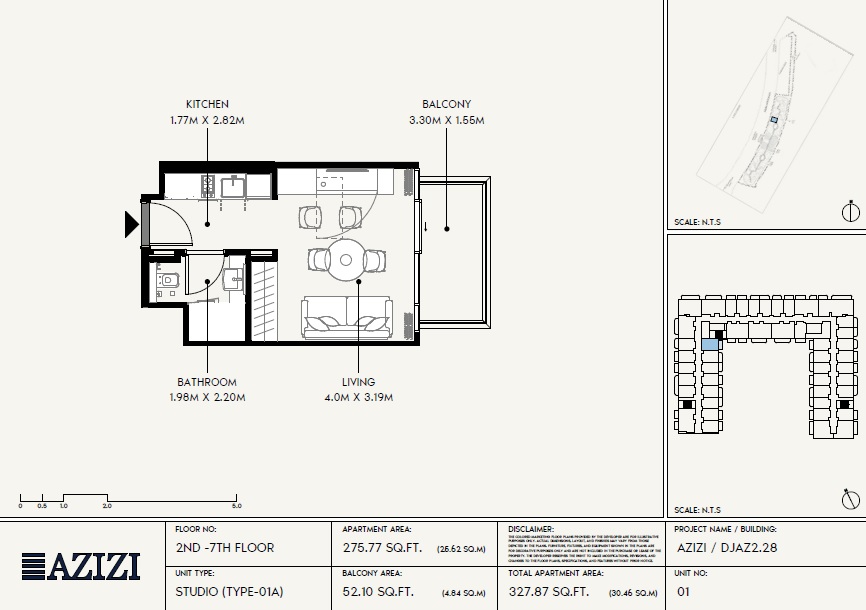 Azizi Wares Studio Layout