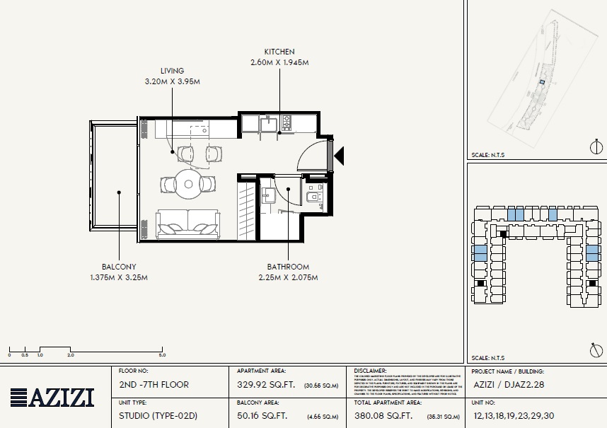 Azizi Wares Studio Layout