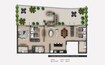 Bam 311 Boulevard 3 Beds Layout