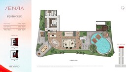 3 Beds 9126 Sq. Ft. Penthouse in Beyond Sensia