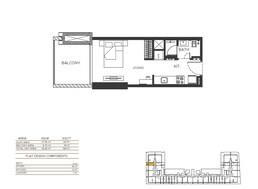 394 Sq. Ft. Studio in Binghatti Amberhall