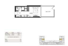460 Sq. Ft. Studio in Binghatti Amberhall