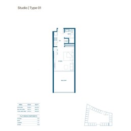 503 Sq. Ft. Studio in Binghatti Aurora