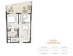 Binghatti Avenue 1 Bed Layout