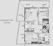 Binghatti Canal Apartments 2 Beds Layout