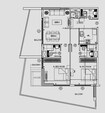 Binghatti Canal Apartments 2 Beds Layout