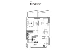 1 Bed 618 Sq. Ft. Apartment in Binghatti Crest