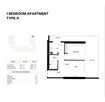 Binghatti Elite 1 Bed Layout