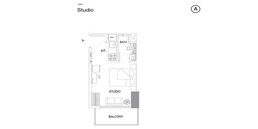 269 Sq. Ft. Studio in Binghatti Gardenia