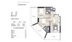 Binghatti Ghost 2 Beds Layout