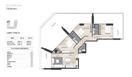 3 Beds 2453 Sq. Ft. Apartment in Binghatti Ghost