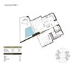 Binghatti Grove 1 Bed Layout