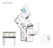 Binghatti Grove 2 Beds Layout
