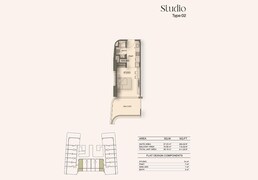 411 Sq. Ft. Studio in Binghatti Hillside