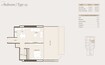 Binghatti Ivory 1 Bed Layout