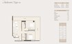 Binghatti Ivory 2 Beds Layout